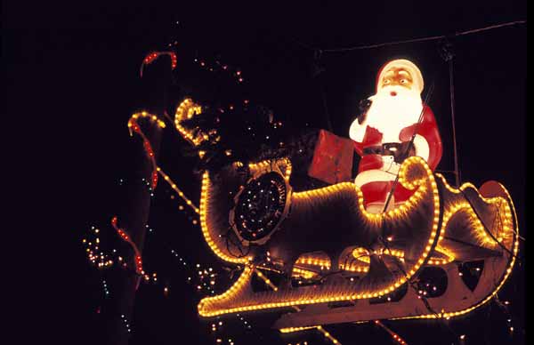 Santa in Cove