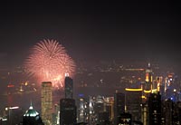 Victoria Peak fireworks