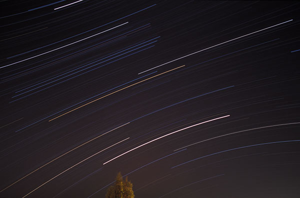 Star trails