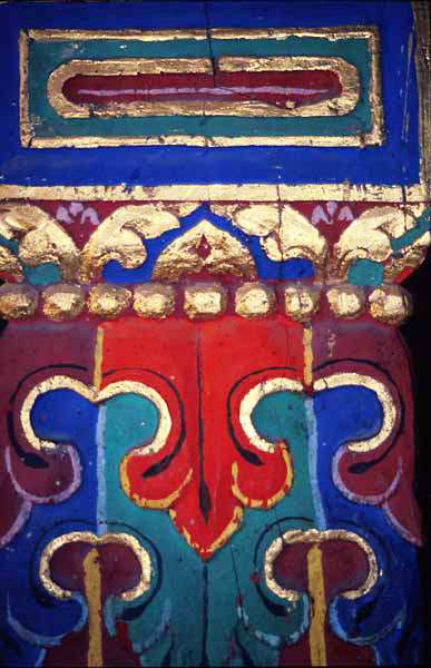 Pillar inside the Potola