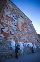 Tibet's largest tangka