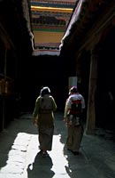 Pilgrims in the Jokang