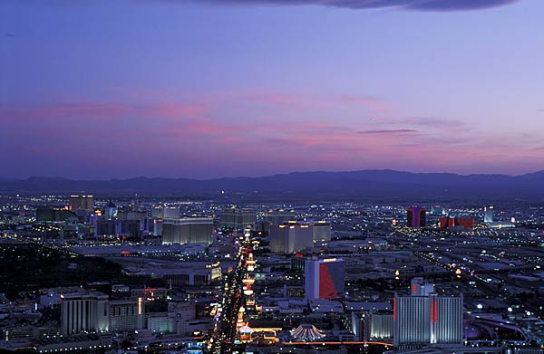 View from Stratosphere, Las Vegas